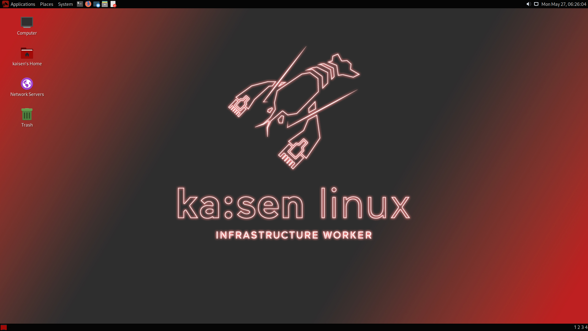 kaisen linux desktop with MATE